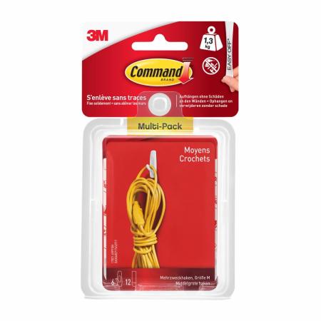 Command™ Medium Universal-Haken im Vorteilspack, 17001-6