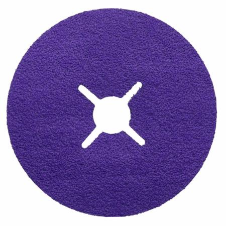 3M™ Cubitron™ 3 Fiberscheibe 1187C, 60+, 150 mm x 22 mm, Slotted, 25/Bag, 100 ea/Case