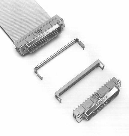3M™ D Sub Plug, 8250 Series, 8250-6005, 50P SKT with Open Cover, F4-40UNC Thread, 20 Each/Case