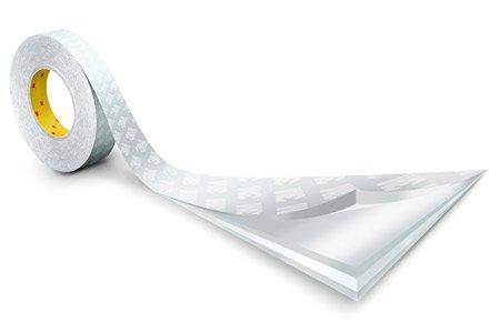 3M™ Doppelseitiges Klebeband mit Papiervlies-Träger 9448AB, 1200 mm x 100 m