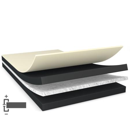 tesa® 60372, 100m x 1040mm, schwarz