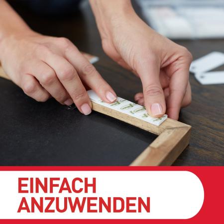 Preview: Command™ Bilder-Montage-Strips 17202WHI-12-FGN-VP, Weiß, Klein, 12 Paare (24 Strips), Vorteilspack