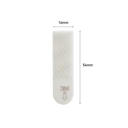 Preview: Command™ Bilder-Montage-Strips 17202WHI-4-DE, weiß, klein, 4 Paare (8 Strips)