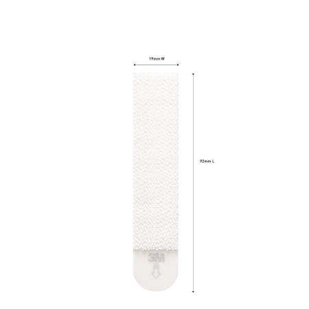 Preview: Command™ Bilder-Montage-Strips 17206WHI-4-DE, Weiß, Groß, 4 Paare (8 Strips)