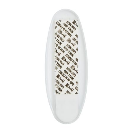 Preview: Command™ Designer-Haken 17081, mittelgroß, weiß, 2 Haken + 4 Strips