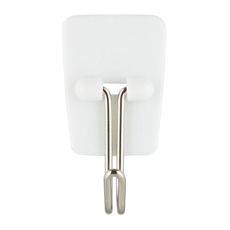 Preview: Command™ Drahthaken 17067, Weiß, Klein, 3 Haken + 4 Strips