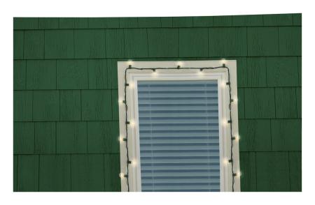 Preview: Command™ transparente Lichterketten-Clips für den Außenbereich AW017-26, 26 Clips + 30 Strips