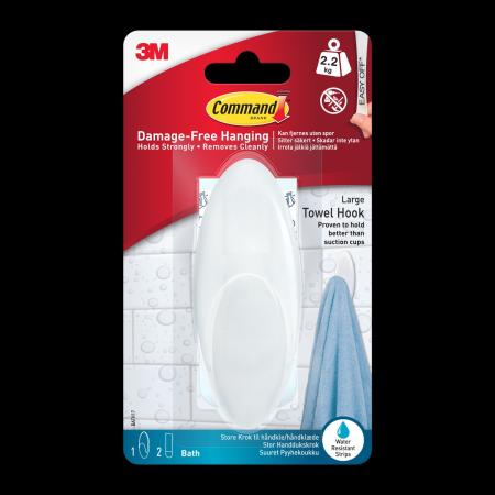 Großer Command™ Handtuchhaken, BATH17