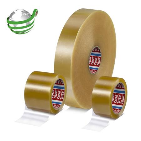 tesa® 60400 Bio & Strong, 66m x 75mm, transparent