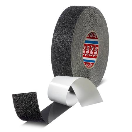 tesa® 60954 Anti-Rutschband extra stark, 50m x 50mm, schwarz