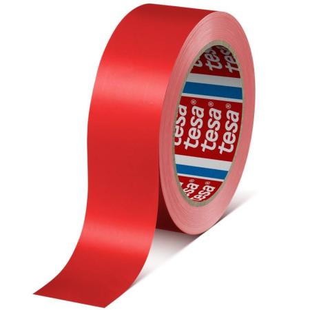 tesa® 60404 farbig, 66m x 25mm, rot