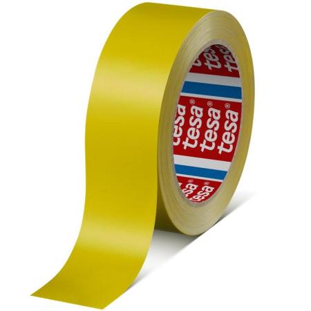 tesa® 60404 farbig, 66m x 9mm, gelb