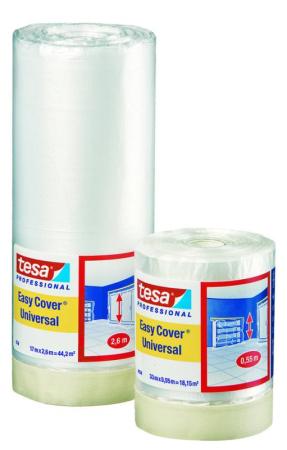 tesa® Professional 4368 Easy Cover Universal Folie, 17m x 2600mm, chamois