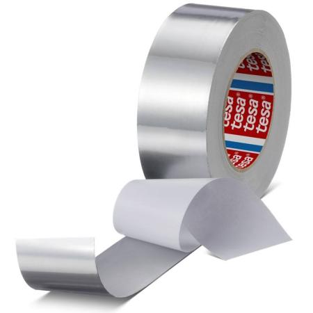 tesa® 60652, 50m x 1170mm, silber-matt, mit Linder, Slitter