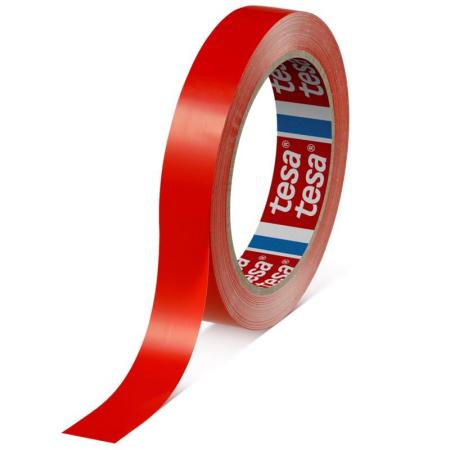 tesa® 62204 colored, 200m x 12mm, rot