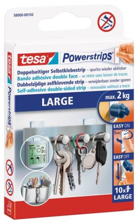 tesa Powerstrips® Large, weiß