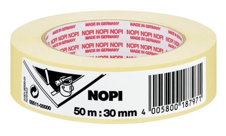 NOPI® Malerkrepp, 50m x 30mm, chamois