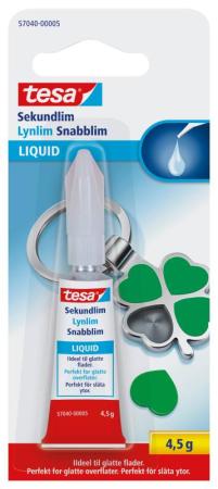 tesa® Sekundenkleber flüssig, 4,5 g Blister