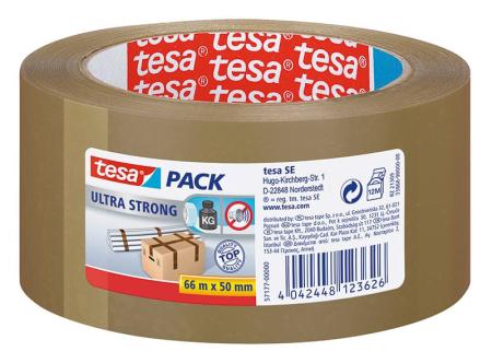 tesapack® Ultra Strong, 66m x 50mm, braun