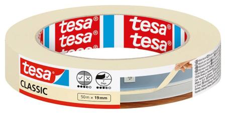 tesa® Malerband CLASSIC, 50m x 19mm, beige
