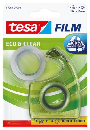 tesafilm® eco & clear, 10m x 15mm, farblos