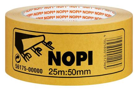 NOPI® Doppelseitige Klebebänder, 25m x 50mm, weiss