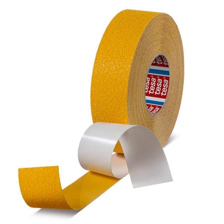 tesa® 60954 Anti-Rutschband extra stark, 50m x 50mm, gelb