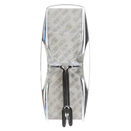 Mittelgroße Command™ transparente Drahthaken CL065-10, 10 Haken, 12 Strips/Packung