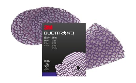 3M™ Cubitron™ II Gitternetz Schleifscheibe auf Rolle, Disc 150 mm, Streifen 70 mm, Musterpack