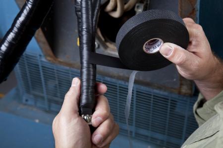 Preview: Scotch® 23 Ethylen-Propylen-Kautschuk-Band, selbstverschweißend, Schwarz, 38 mm x 9,15 m, 0,76 mm