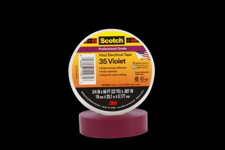 Scotch® 35 Vinyl Elektro-Isolierband, Violett, 19 mm x 20 m, 0.18 mm