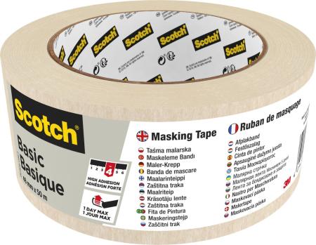 Scotch® Abdeckband Basic, 48 mm x 50 m
