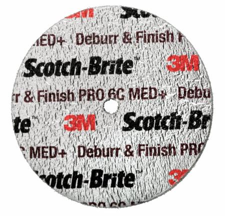 Scotch-Brite™ Deburr and Finish Pro Kompaktscheibe DP-UW, 9C Extra Coarse+, 203 mm x 3.5 mm x 25.4 mm, 8 ea/Case