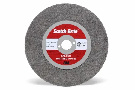 Scotch-Brite™ Kompaktscheibe EX-UW EXL, 203,2 mm x 4 mm x 25,4 mm, 8A CRS