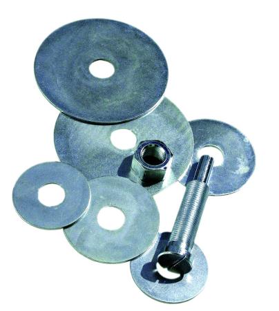 Scotch-Brite™ Spanndorn für 150 mm Scotch-Brite Scheiben, 6 mm