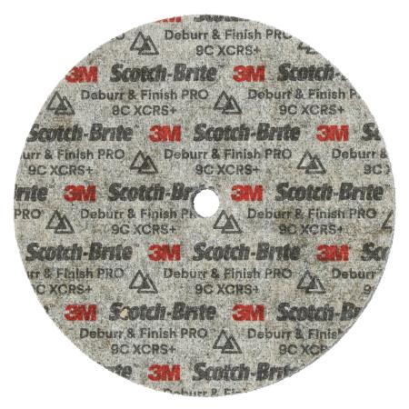 Scotch-Brite™ Deburr and Finish Pro Kompaktscheibe DP-UW, 203.2 mm X 6.35 mm X 6.35 mm, 9C XCRS+