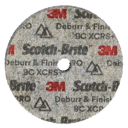 Preview: Scotch-Brite™ Deburr and Finish Pro Kompaktscheibe DP-UW, 9C Extra Coarse+, 76.2 mm x 3.17 mm x 6.35 mm