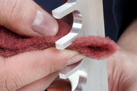 Preview: Scotch-Brite™ Durable Flex Vliesrolle, rot, 150 mm x 10 m, A VFN