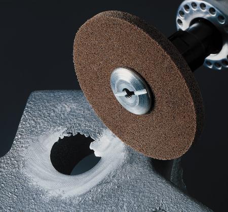 Preview: Scotch-Brite™ EXL Verpresste Kompaktscheibe XL-UD, 2S Fine, 114 mm x 22 mm, Type 27, Nylon