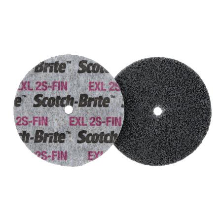 Scotch-Brite™ EXL Verpresste Kompaktscheibe XL-UW, 75 mm x 6,35 mm x 6,35 mm, 2S FIN