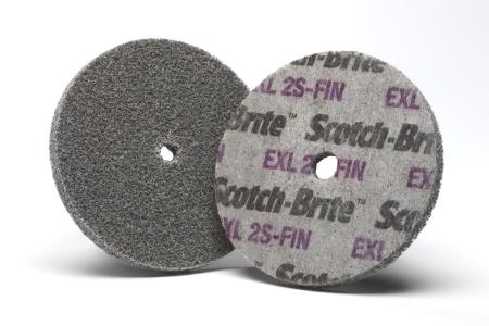 Scotch-Brite™ EXL Verpresste Kompaktscheibe XL-UW, 75 mm x 6,35 mm x 6,35 mm, 8A MED