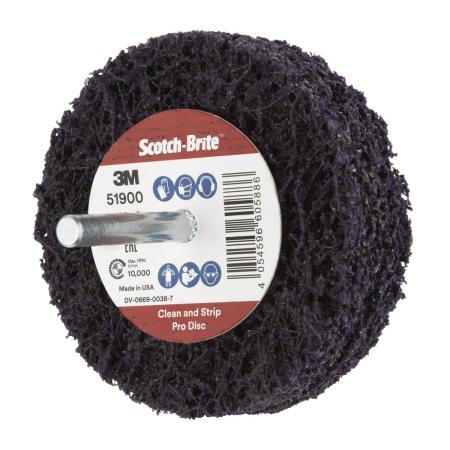 Scotch-Brite™ Grobreinigungsscheibe XT-ZS Pro, 100 mm x 25 mm x 6 mm, S XCRS