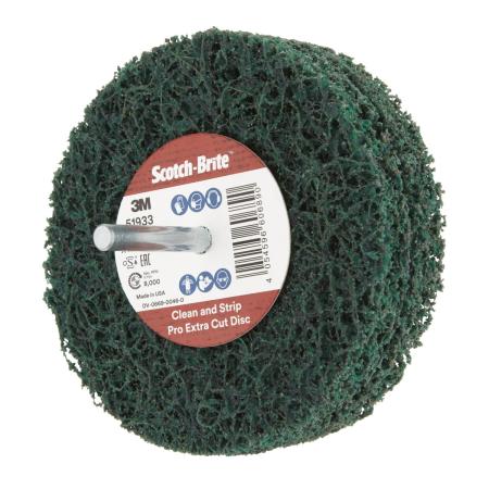 Scotch-Brite™ Grobreinigungsscheibe XT-ZS Pro Extra Cut, 100 mm x 25 mm x 6 mm, A XCRS