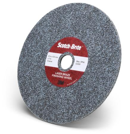 Preview: Scotch-Brite™ Laser Braze Finishing Wheel, 203 mm x 4,0 mm x 25,4 mm, FIN