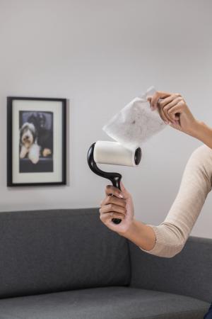 Preview: Scotch-Brite™ Pet Extra Sticky* Tierhaar-Roller für Großflächen, 48 Blatt, 1/Packung