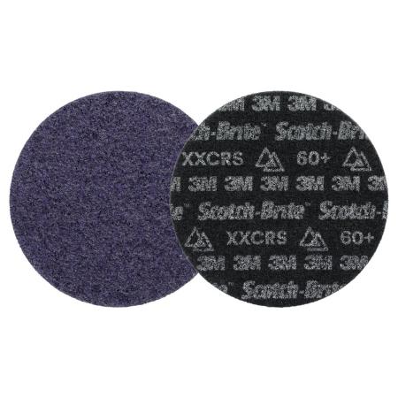 Scotch-Brite™ Präzisions-Vliesscheibe für höchste Anforderungen, HD-DH, X-Extra Coarse 60+, 152 mm x NH, 50 ea/Case