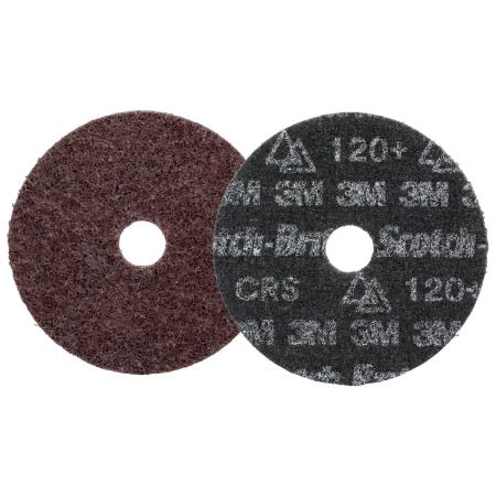 Scotch-Brite™ Präzisions-Vliesscheibe Heavy Duty, HD-DH, Coarse 120+, 127 mm x 22.23 mm, 50 ea/Case