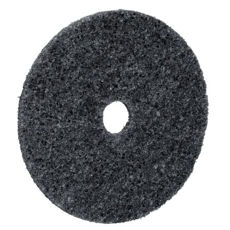 Preview: Scotch-Brite™ Präzisions-Vliesscheibe Heavy Duty, HD-DH, Extra Coarse 80+, 102 mm x 16 mm, 100 ea/Case