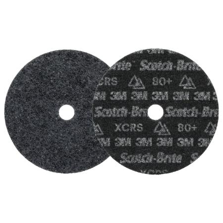 Scotch-Brite™ Präzisions-Vliesscheibe Heavy Duty, HD-DH, Extra Coarse 80+, 178 mm x 22.23 mm, 25 ea/Case