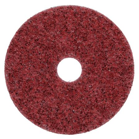 Preview: Scotch-Brite™ Präzisions-Vliesscheibe Heavy Duty, HD-DH, Medium 150+, 114.3 mm x 22.23 mm, 50 ea/Case